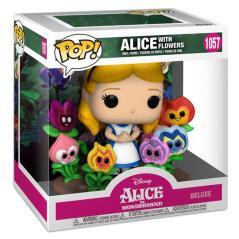 Funko pop deluxe disney alicia en el pais de las maravillas 70th alicia con flores 55733 - Imagen 3