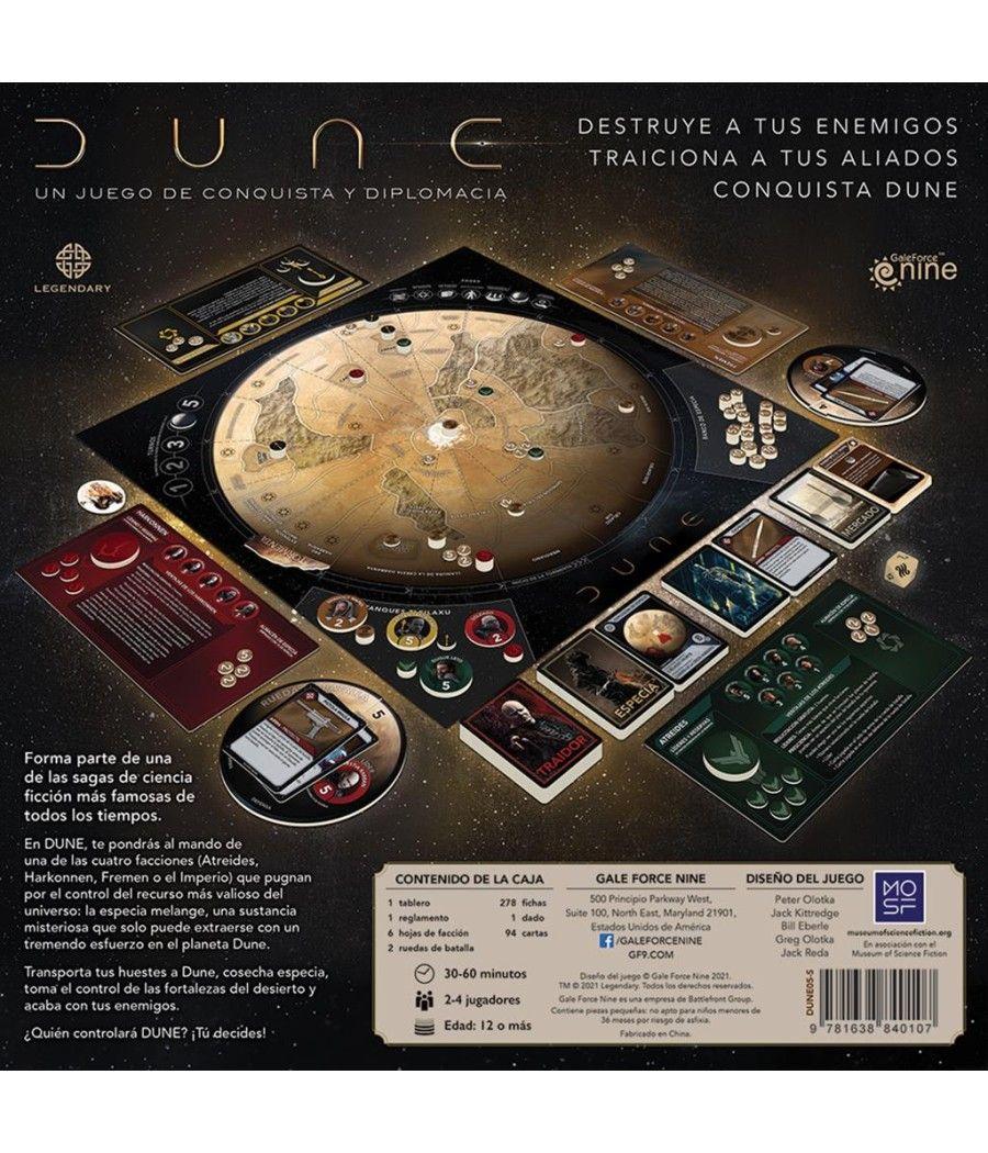 Juego de mesa dune: un juego de conquista y diplomacia pegi 14 - Imagen 3