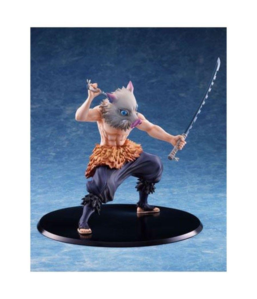 Figura aniplex demon slayer kimetsu no yaiba inosuke hashibira con & sin mascara de jabali - Imagen 2