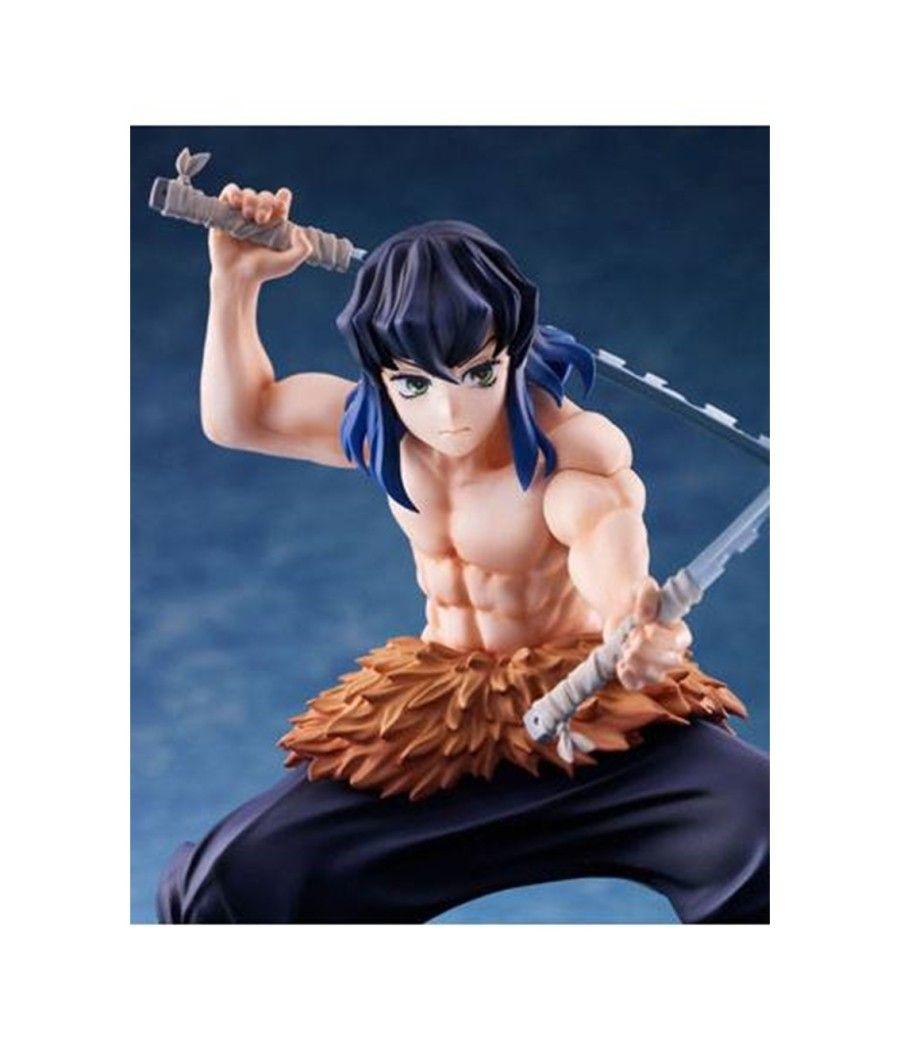 Figura aniplex demon slayer kimetsu no yaiba inosuke hashibira con & sin mascara de jabali - Imagen 5