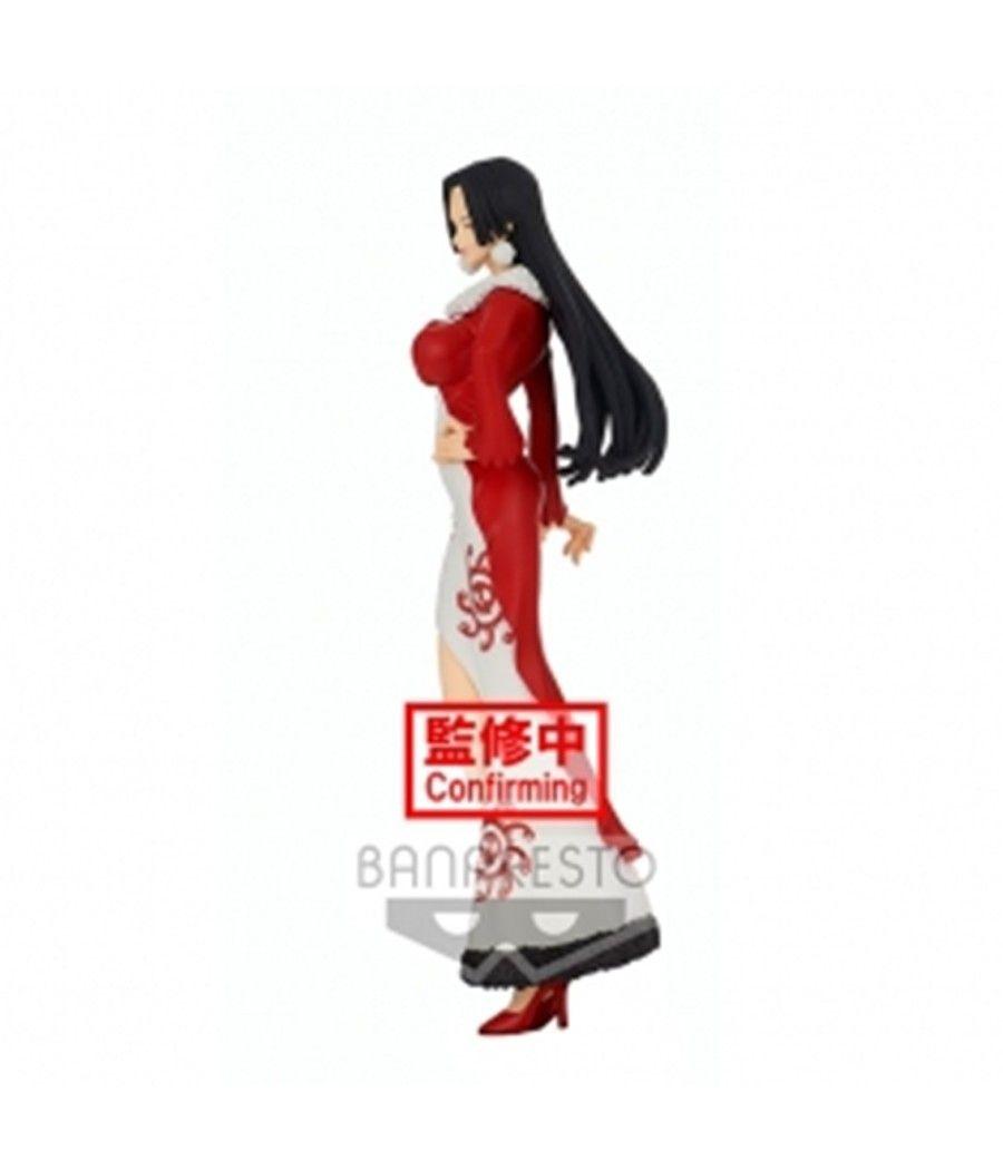 Figura banpresto one piece glitter & glamours boa hancock winter style - Imagen 2