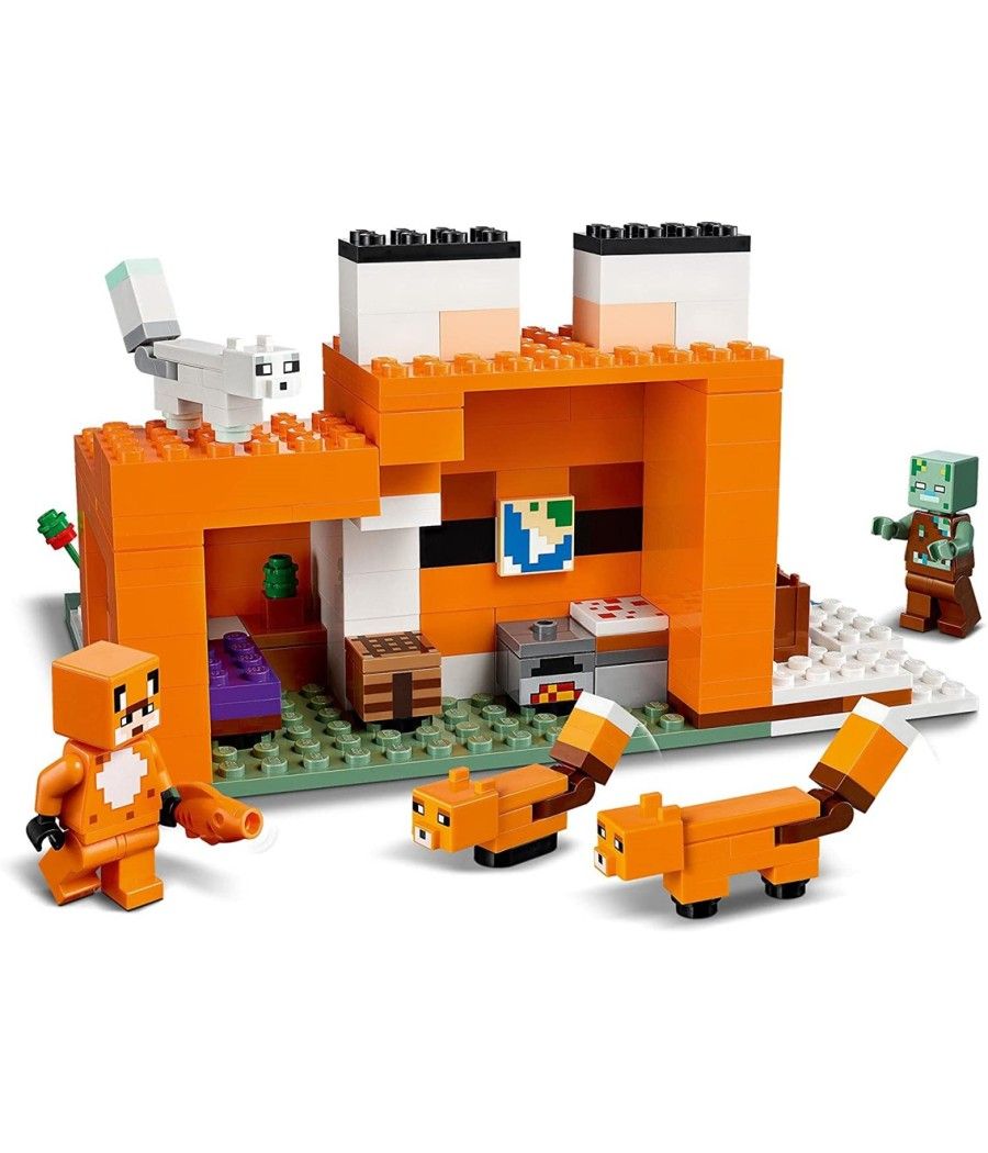 Lego minecraft el refugio - zorro - Imagen 13