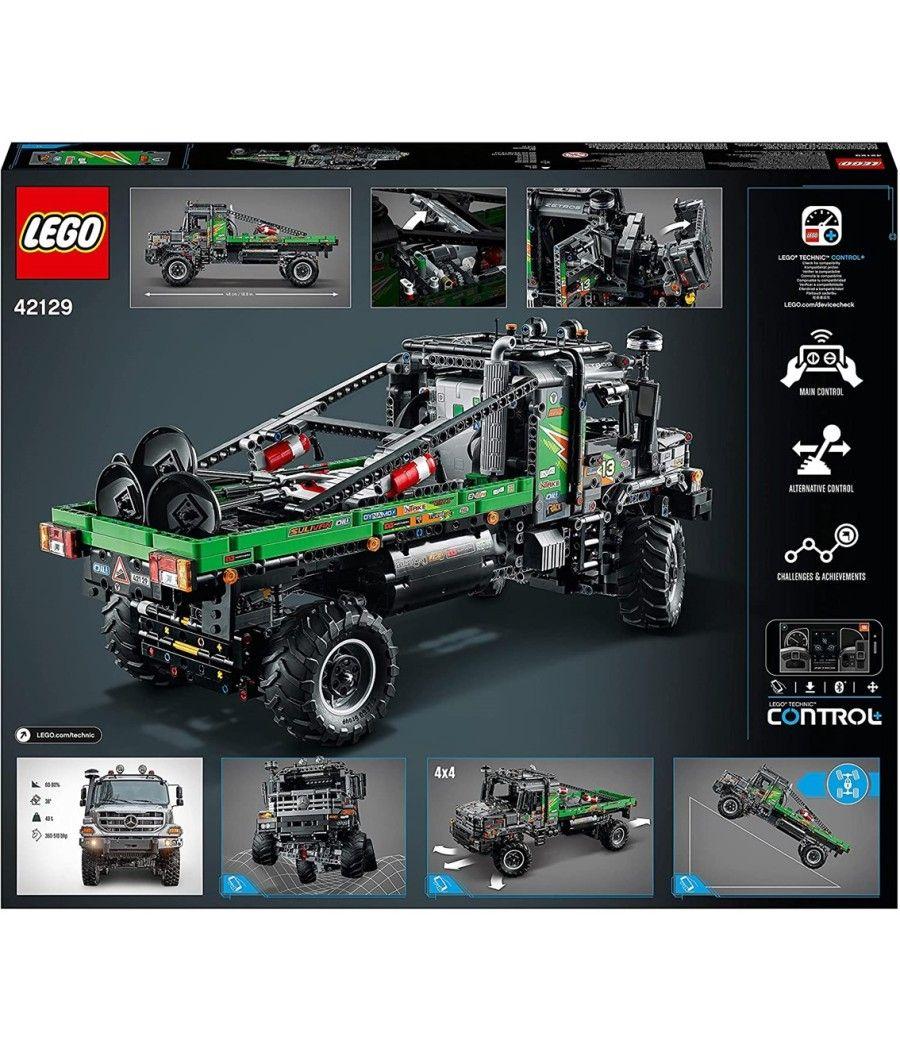 Lego technic camion de trial 4x4 mercedes - benz zetros - Imagen 15