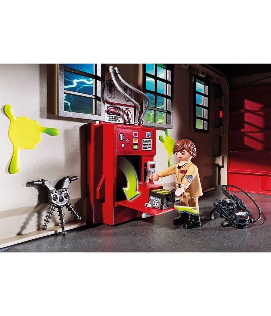 Playmobil cazafantasmas cuartel del parque de bomberos ghostbuster - Imagen 3