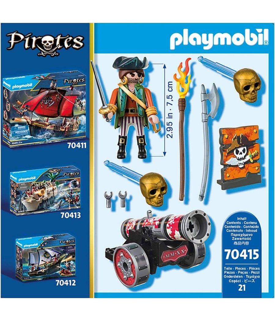 Playmobil pirates pirata con cañon - Imagen 7