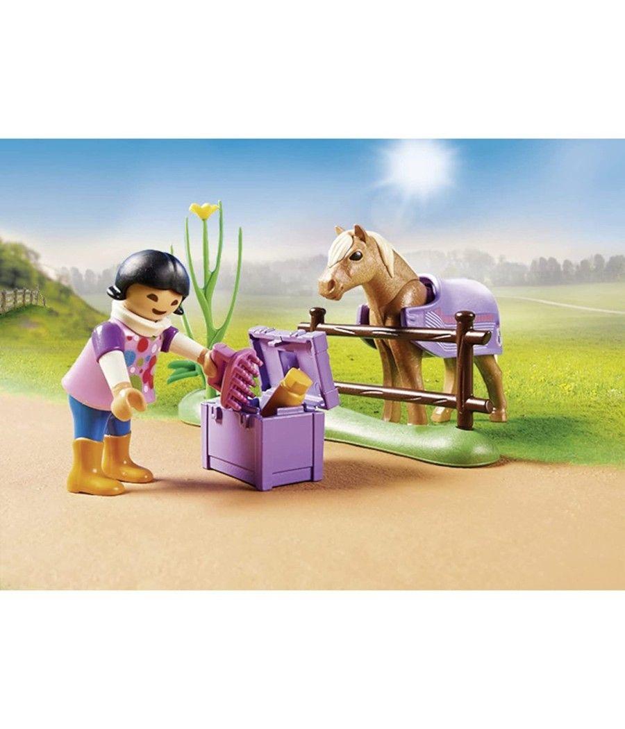 Playmobil coleccionable poni islandes - Imagen 6