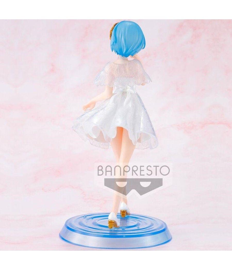 Figura banpresto re: zero starting life in another world rem serenus - Imagen 3