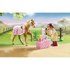 Playmobil coleccionable poni de equitacion aleman - Imagen 4