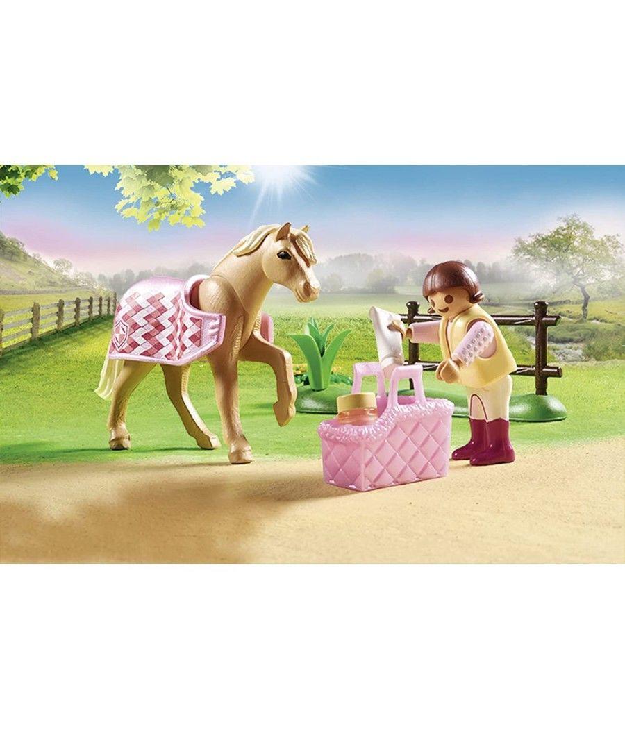 Playmobil coleccionable poni de equitacion aleman - Imagen 4