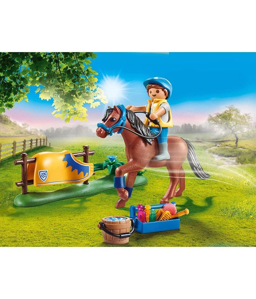 Playmobil coleccionable poni gales - Imagen 5