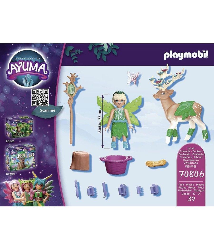 Playmobil ayuma forest fairy con animal del alma - Imagen 5