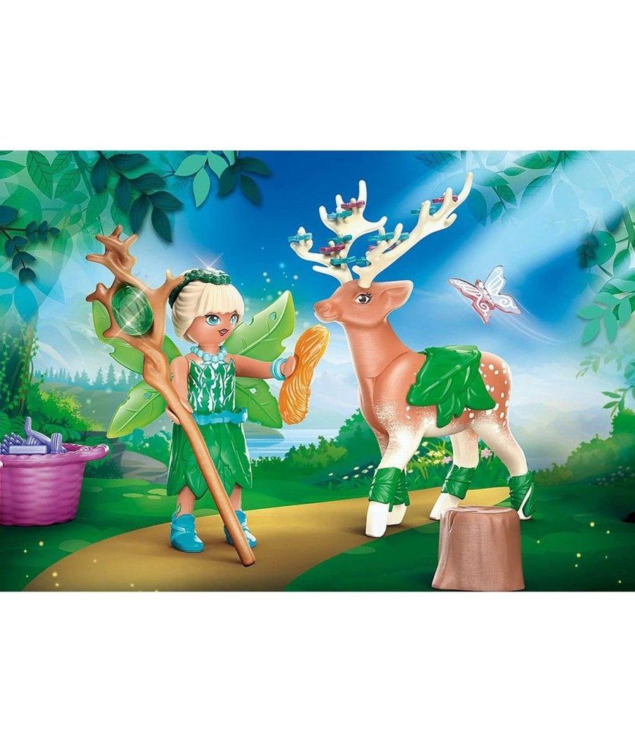 Playmobil ayuma forest fairy con animal del alma - Imagen 6