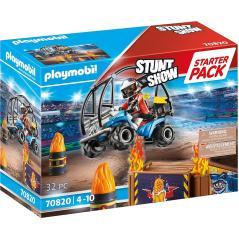 Playmobil starter pack stuntshow quad con rampa de fuego - Imagen 8