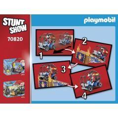 Playmobil starter pack stuntshow quad con rampa de fuego - Imagen 10