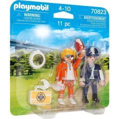 Playmobil duo pack doctor y policia - Imagen 3