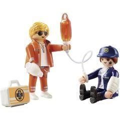 Playmobil duo pack doctor y policia - Imagen 4