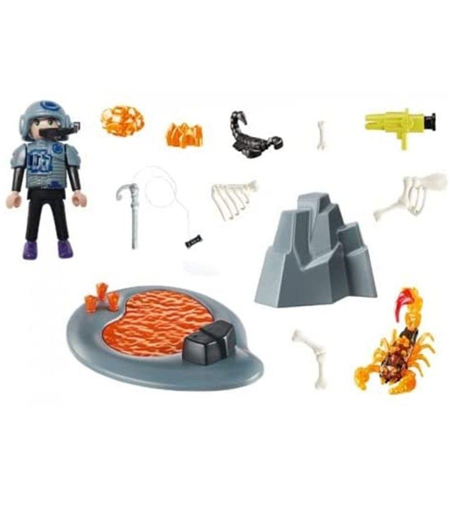 Playmobil starter pack lucha contra el escorpion de fuego - Imagen 2