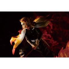 Figura kotobukiya demon slayer kimetsu no yaiba kyojuro rengoku bonus edition - Imagen 3