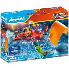 Playmobil rescate maritimo : rescate de kitsurfer con bote - Imagen 5