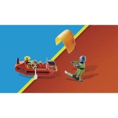 Playmobil rescate maritimo : rescate de kitsurfer con bote - Imagen 6