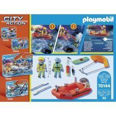 Playmobil rescate maritimo : rescate de kitsurfer con bote - Imagen 7