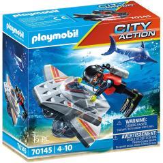 Playmobil maritimo : scooter de buceo en operaciones de rescate - Imagen 5