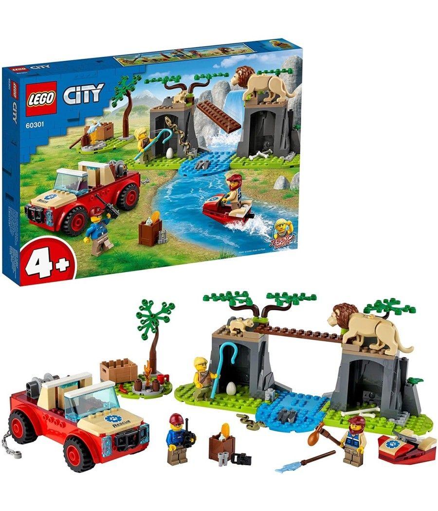 Lego city rescate de la fauna salvaje: todoterreno - Imagen 6