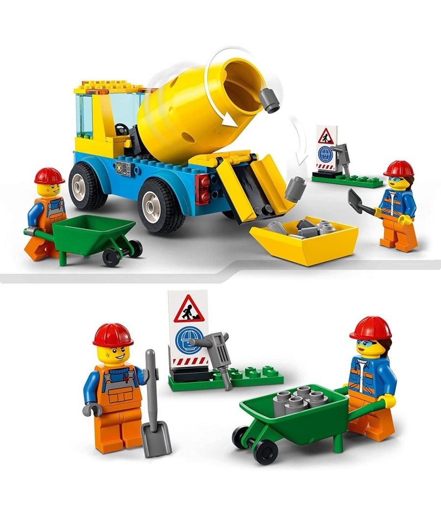 Lego city camion hormigonera - Imagen 9