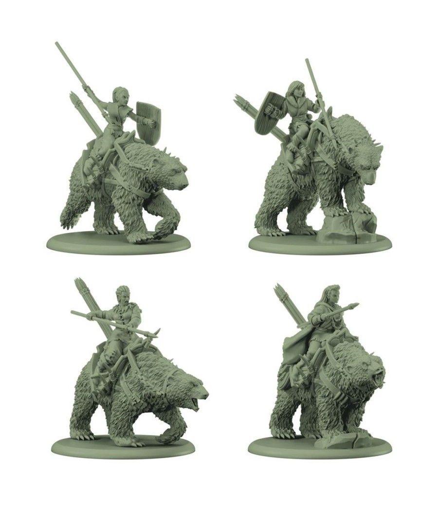 Juego de mesa cancion de hielo y fuego jinetes de oso de la costa helada pegi 14 - Imagen 2