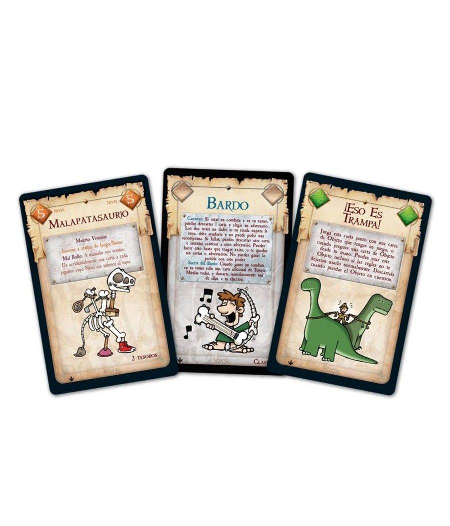 Juego de mesa munchkin 9: jurásico sarcástico pegi 10 - Imagen 2