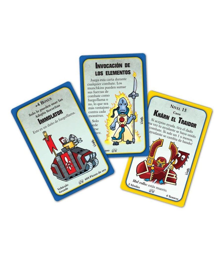 Juego de mesa munchkin warhammer lealtad y potencia de fuego pegi 10 - Imagen 2