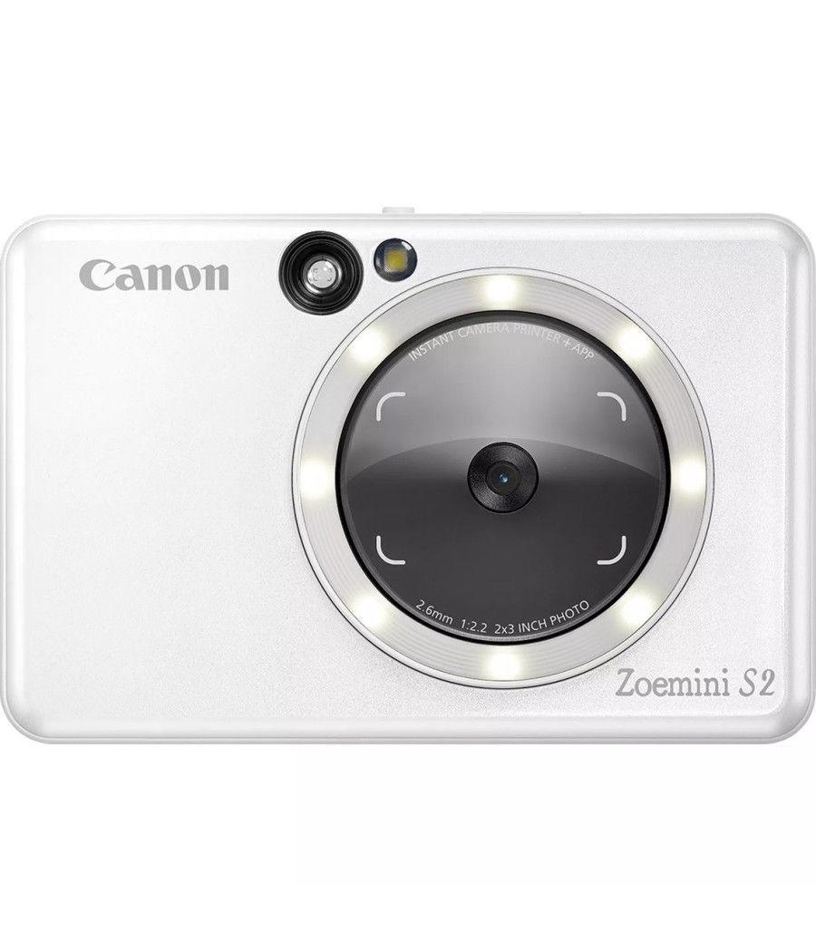 Camara impresora instantanea canon zoemini s2 blanco perla - 8mp - bluetooth - capacidad 10 hojas - Imagen 11