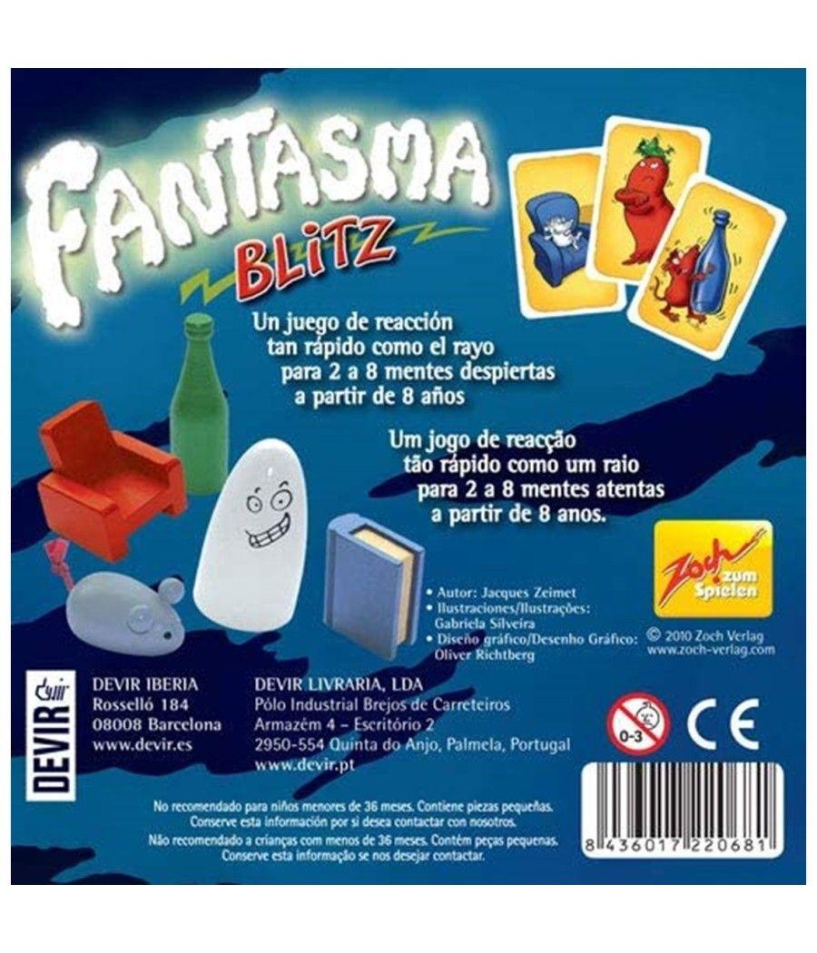 Juego de mesa devir fantasma blitz pegi 8 - Imagen 3