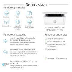 Multifuncion hp laser monocromo laserjet m140w a4 - 20ppm - wifi - duplex impresion - Imagen 18
