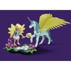 Playmobil crystal fairy con unicornio - Imagen 7