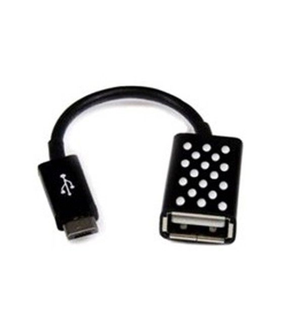 Belkin Micro-USB - USB A M/F cable USB USB 2.0 Micro-USB A Negro - Imagen 1
