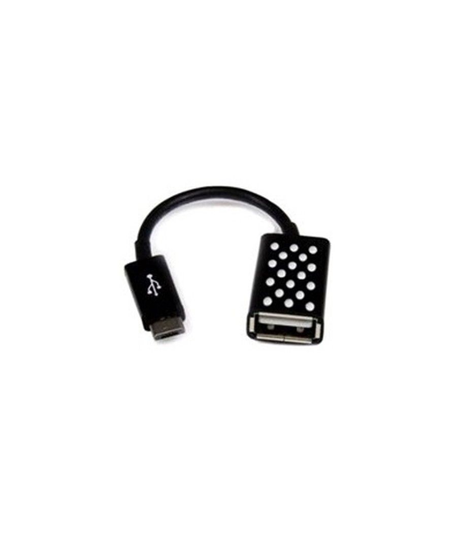 Belkin Micro-USB - USB A M/F cable USB USB 2.0 Micro-USB A Negro - Imagen 1