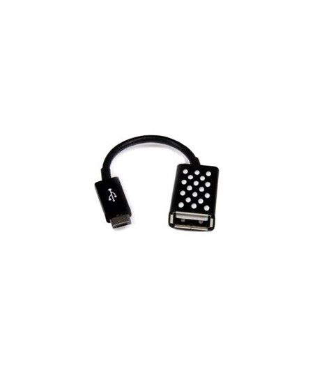 Belkin Micro-USB - USB A M/F cable USB USB 2.0 Micro-USB A Negro