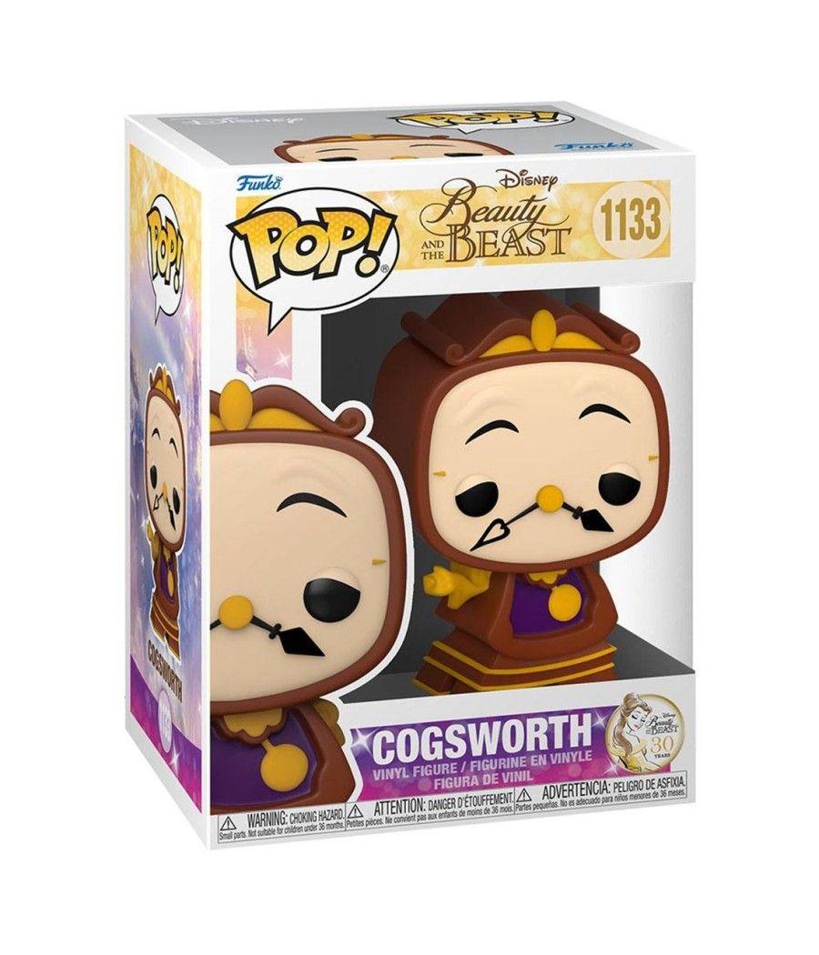 Funko pop disney la bella y la bestia cogsworth 57582 - Imagen 3