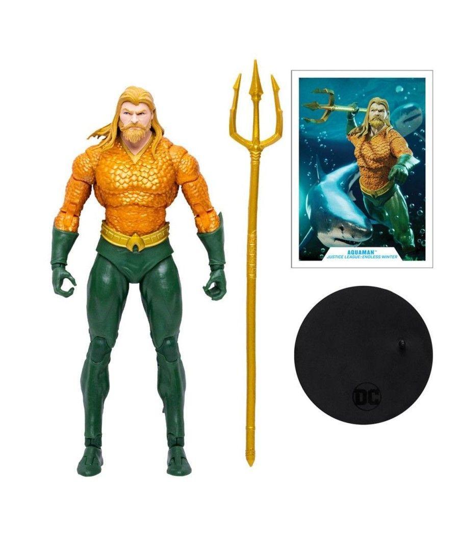 Figura mcfarlane toys aquaman (endless winter) - Imagen 3