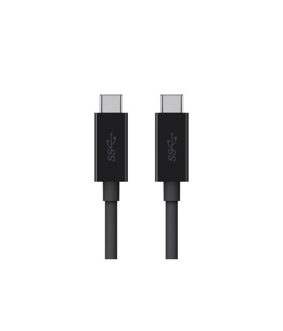 Belkin F2CU049bt2M-BLK cable USB 2 m USB 3.2 Gen 1 (3.1 Gen 1) USB C Negro - Imagen 1