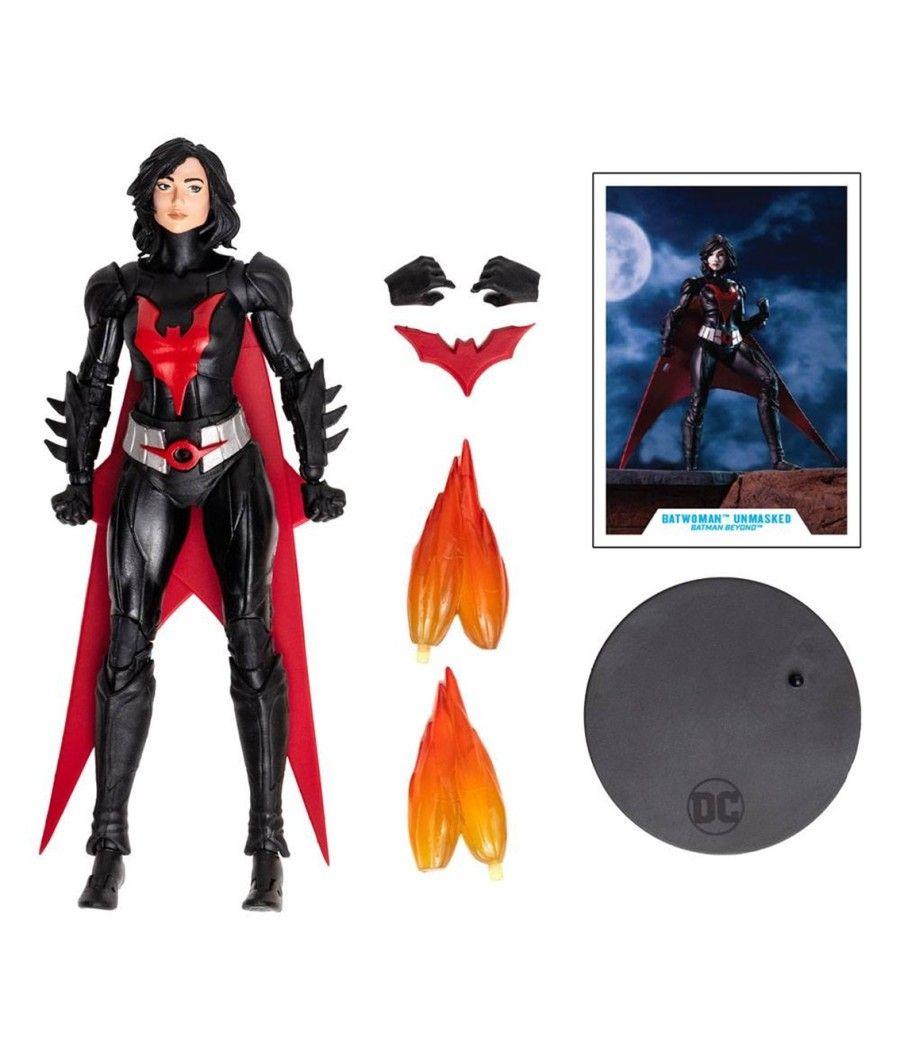 Figura mcfarlane toys dc multiverse batwoman unmasked batman beyond - Imagen 2