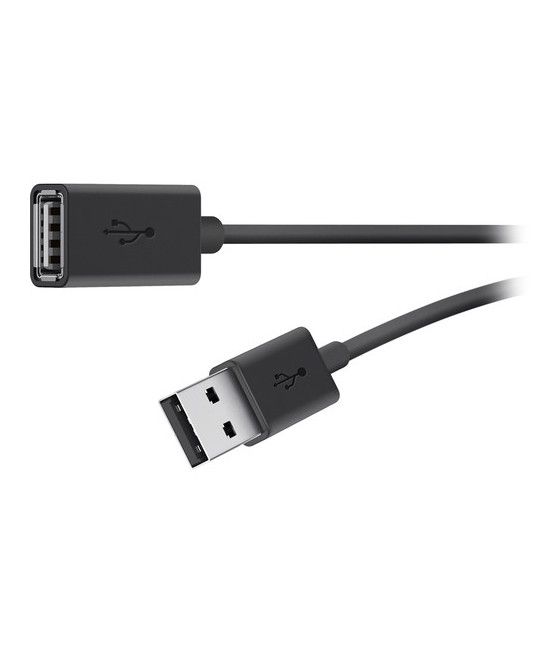 Belkin USB 2.0 A M/F 4.8m cable USB 4,8 m USB A Negro - Imagen 1