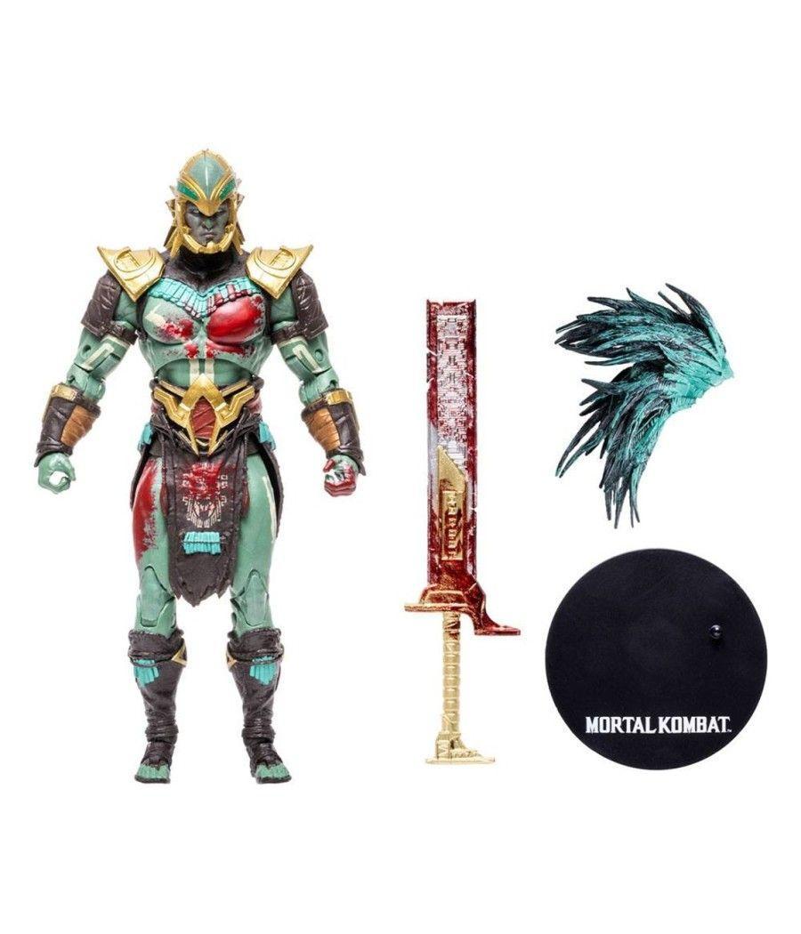 Figura mcfarlane toys mortal kombat kotal kahn (sangriento) - Imagen 3