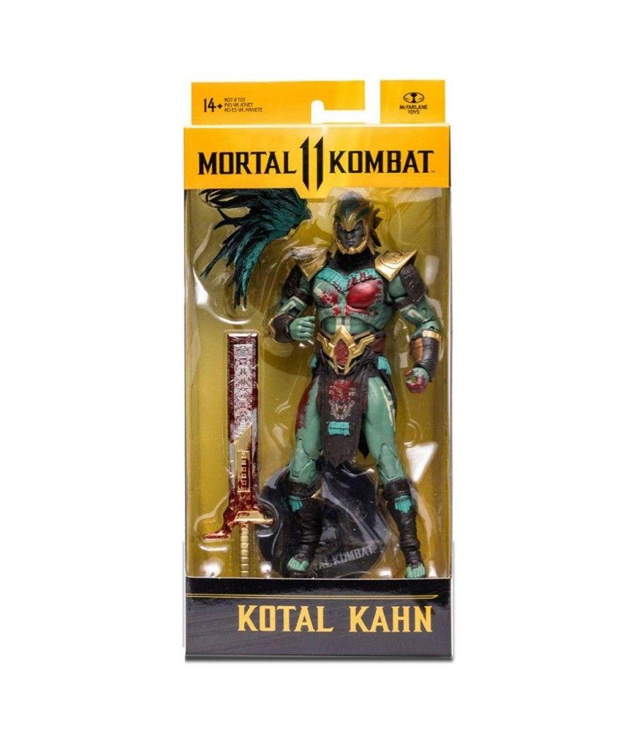 Figura mcfarlane toys mortal kombat kotal kahn (sangriento) - Imagen 7