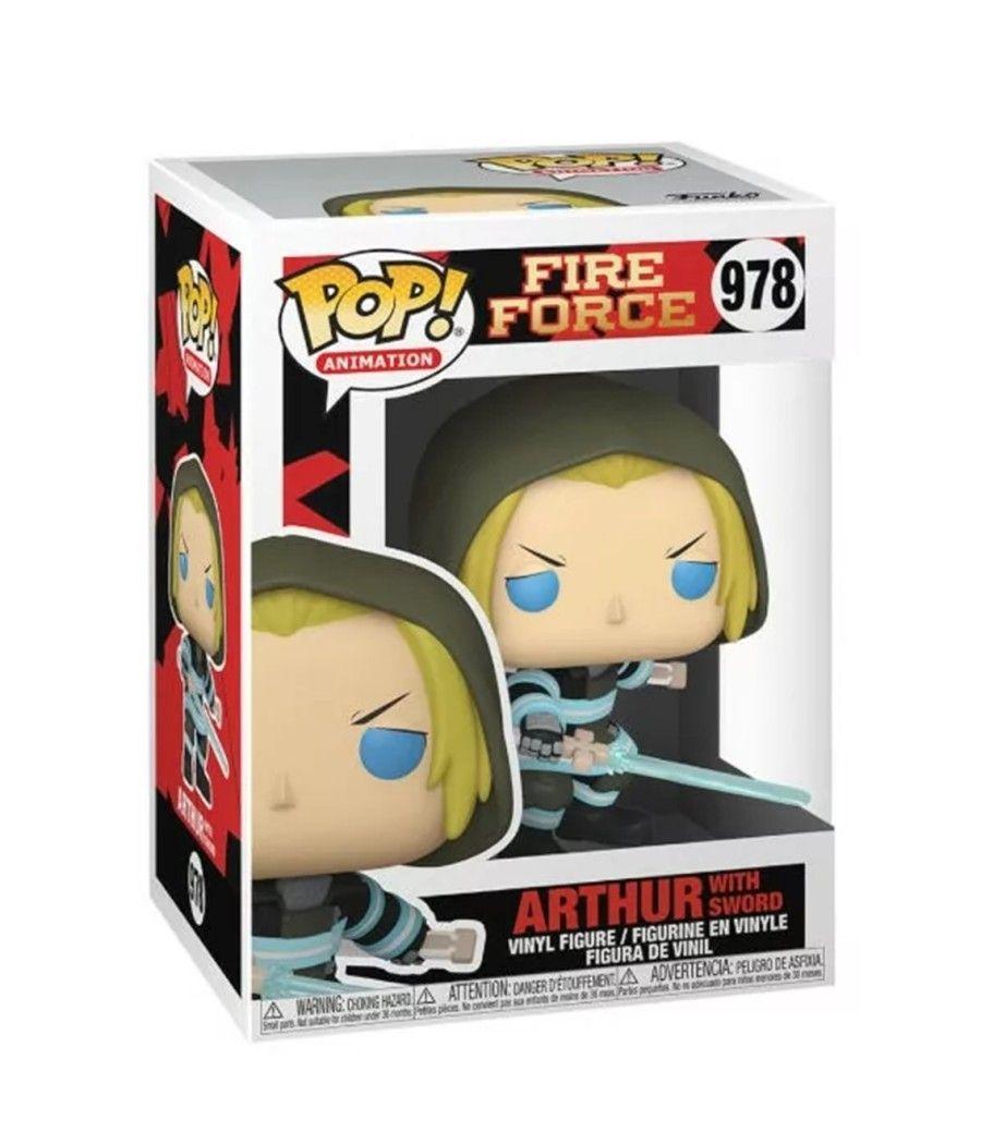 Funko pop animacion fire force arthur con espada 56156 - Imagen 2