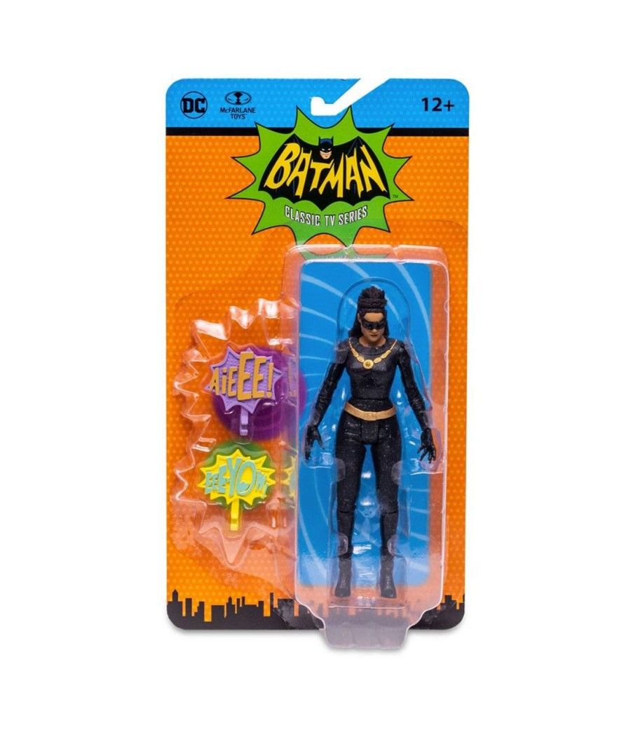 Figura mcfarlane toys dc retro batman 66 catwoman temporada 3 - Imagen 5