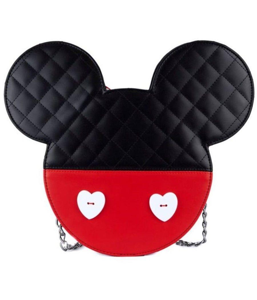 Bolso loungefly disney mickey & minnie reversible - Imagen 2