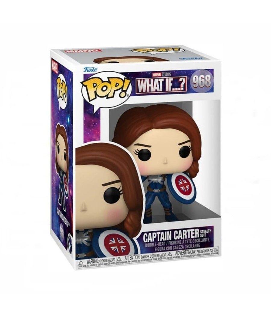 Funko pop marvel what if capitana carter stealth suit 58653 - Imagen 3