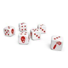 Pack dados especial black - white juego de mesa zombicide - Imagen 3